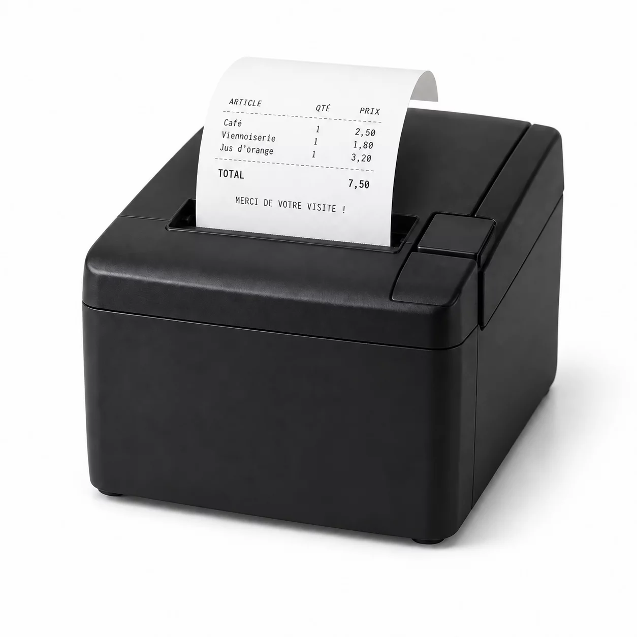 Visuel d’une imprimante thermique à tickets